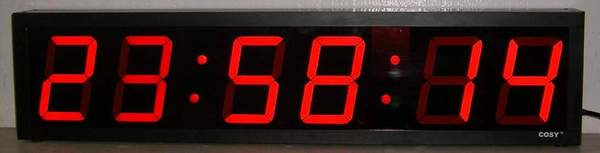 6 Digit LED Clock 